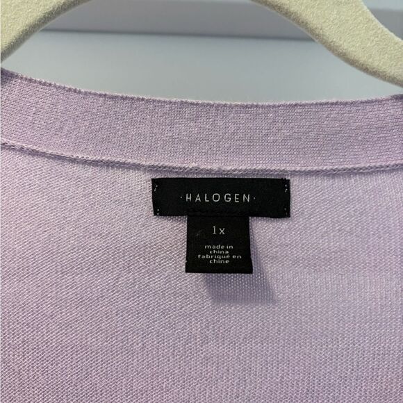 Halogen Nordstrom Button Up Women’s Cardigan Size 1X - Picture 2 of 3
